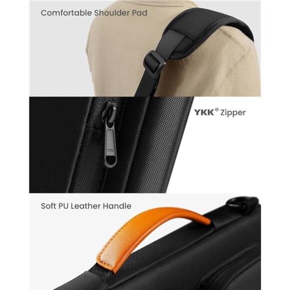 Protective Laptop Shoulder Bag for 16-inch MacBook Pro M3/M2/M1 Pro/Max A2991 - Picture 6 of 7